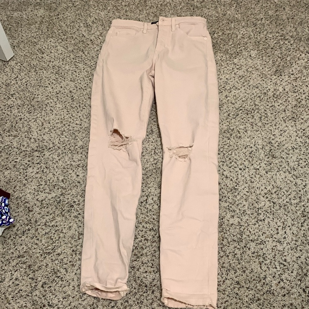 Banana Republic Pink Skinny Jeans size:25